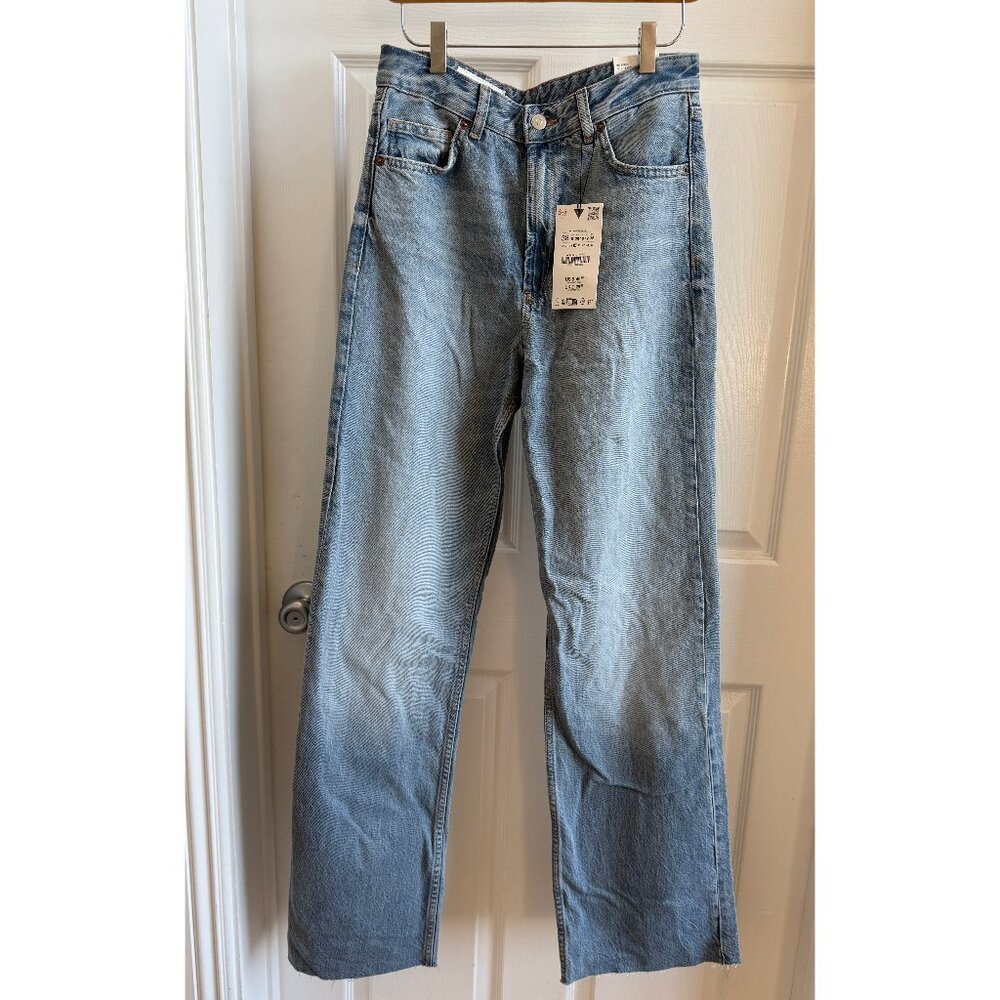 NWT Zara High Rise Wide Leg jeans - size 6